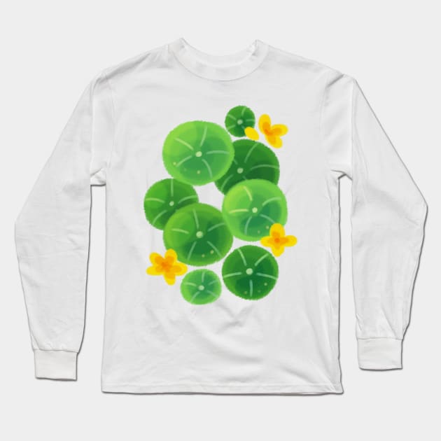 nasturtium Long Sleeve T-Shirt by otterguppy